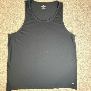 Fabletics Oversized Black Muscle Tank Women’s L
